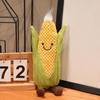 Interactive Small Dog Chew Toy - Corn, Carrot, Asparagus Plush for Teething & Learning