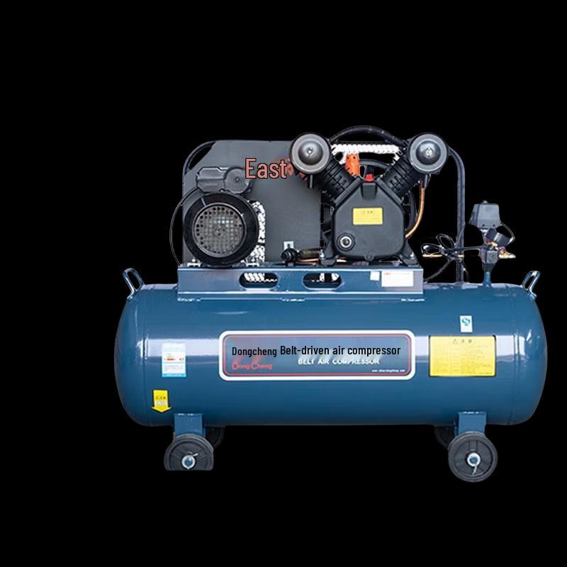 Dongcheng Belt-Driven Air Compressor CN Plug (adapter Included)