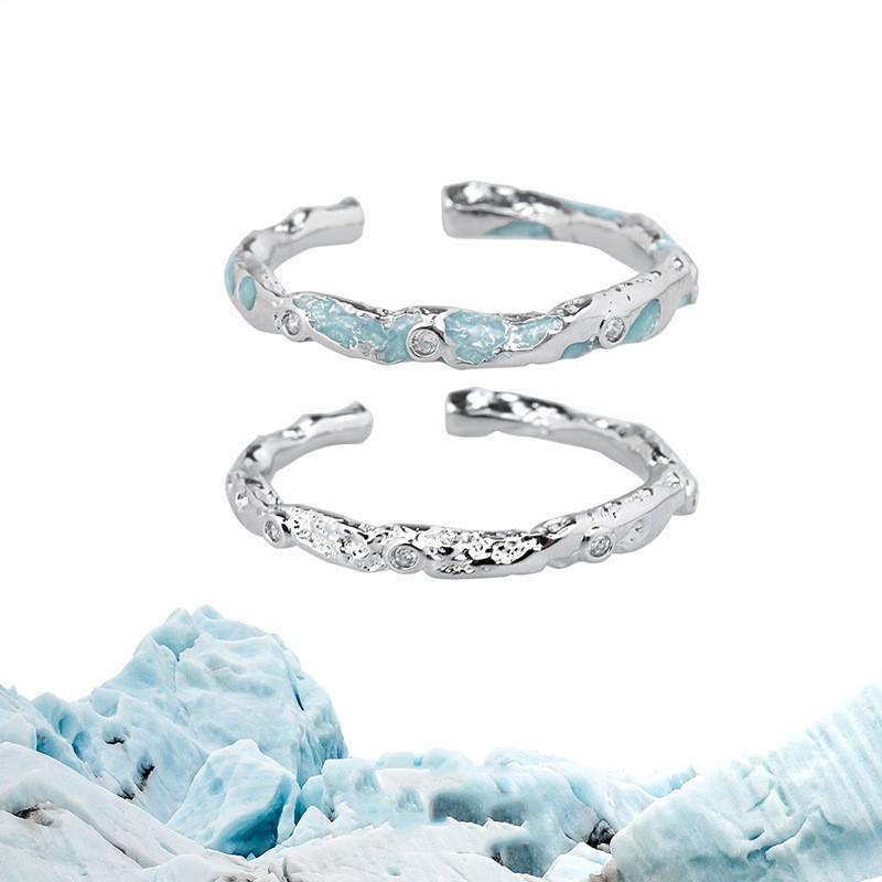 Trendy Geometric Copper Ring For Women Adjustable Size Chic Elegant Fashion Accessory