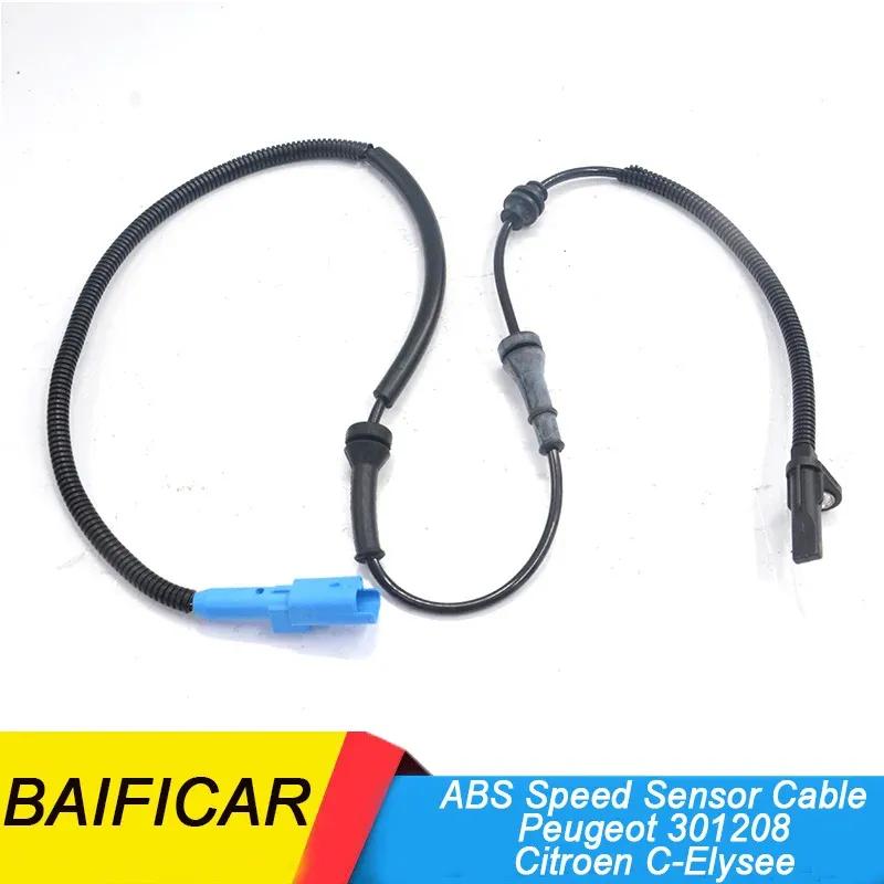 Baificar Brand New Front Rear Wheel ABS Speed Sensor Cable 4545J9 4545J8 9665592380 For Peugeot 301 208 Citroen C-Elysee Front -1 PCS