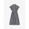Striped Cotton Poplin Midi Dress Jt683pslun6990 Midi Midi Dress Midi