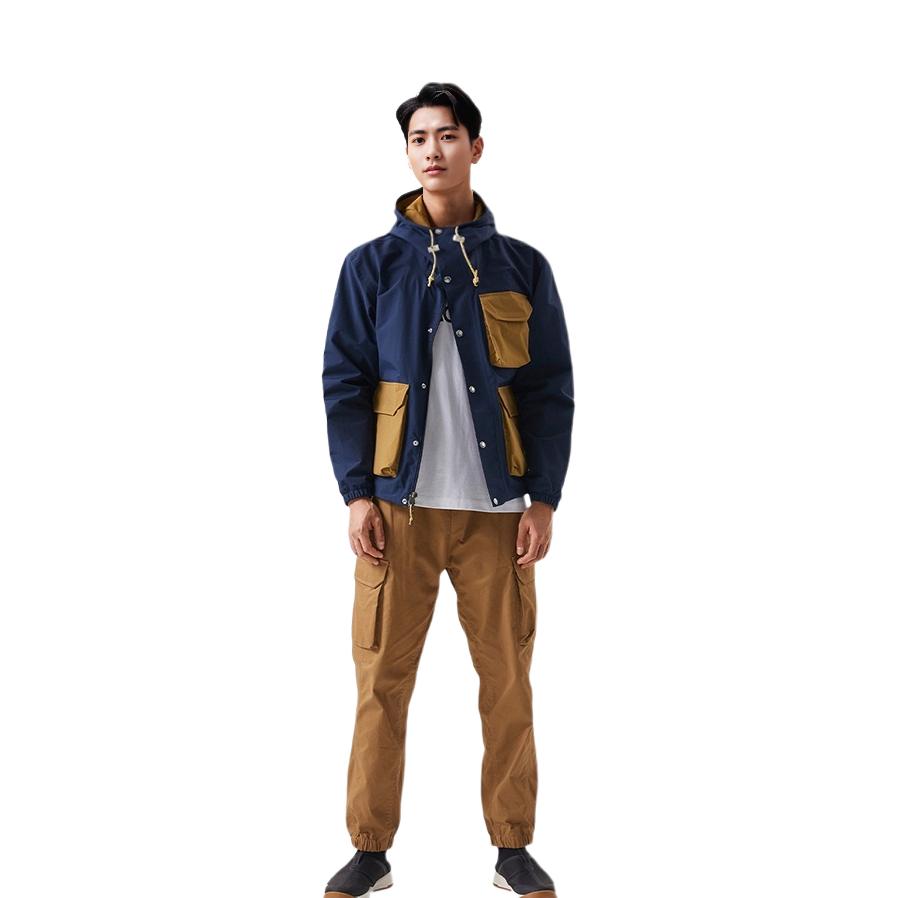 The North Face Urban Exploration Waterproof And Windproof Windbreaker Jacket Men's Blue NF0A7W7F-H7O