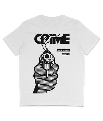 Crime - Rock 'N, Roll Enemy #1 - Organic T-Shirt - San Francisco Punk