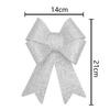 Christmas Bow Red Gold Xmas Tree Large Bowknot For Home Decoration Wedding Navidad New Year Party DIY Hanging Decor