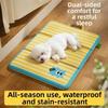 Four Seasons Summer Pet Cooling Mat Foldable Waterproof Cat Dog Sleeping Pad Double-sided Wear-resistant Pet Cushions Bed