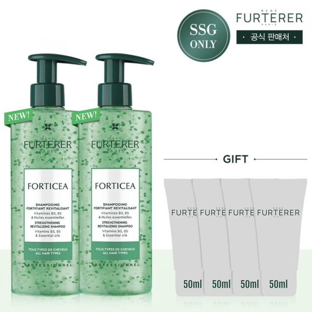 

Rene Furterer Fortisher Supervolume Shampoo 500ml Duo +Fortisher Serum 100ml+2x Single option