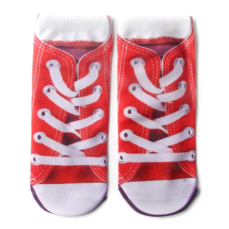 1 Paar Herren Damen Warme Socken Baumwolle Niedrig geschnittene Knöchelsocken Neuartiges Muster Strümpfe Herbst Winter Gemütlich Warm Crew Socken Geschenk