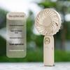Cartoon USB Rechargeable Mini Handheld Fan - Cute, Strong Wind, Portable Outdoor Use