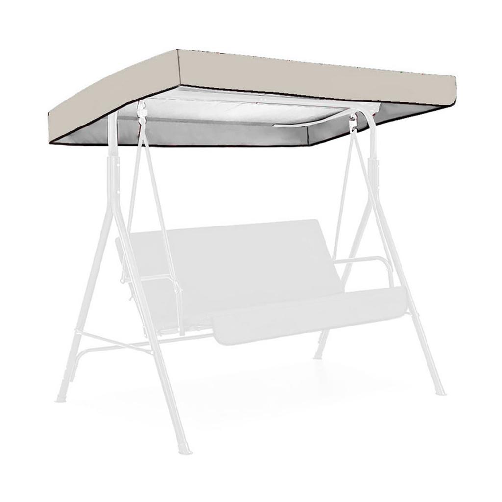 Swing Canopy Top Cover Seat Chair Waterproof Replacement Garden Outdoor Bench Patio Swing Canopy Swing Top Cover Swing Cover