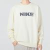 Nike Sweat-shirt ras du cou standard pour hommes Tops Blanc lait FB1831-113