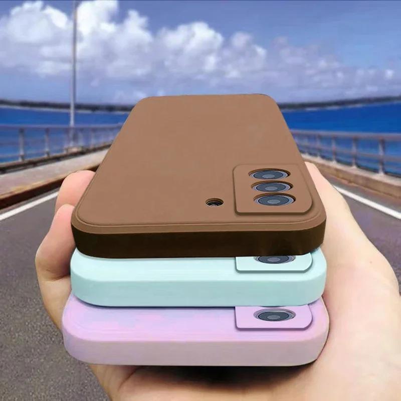 Für Für Samsung A55 A54 5G Hülle Quadratische Flüssigsilikon Handyhüllen Für Samsung Galaxy A55 A54 A 55 5G S24 Ultra Plus Rückseite Weiche Abdeckung
