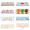 Hand Grasping Busy Board DIY Puzzle Toy Ability Training Busy Board DIY Clock Toy  Educational Toys