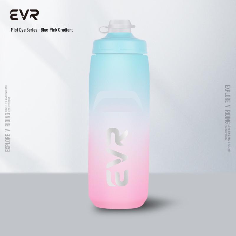 EVR Colorful Lightweight Plastic Cycling Water Bottle for Mountain & Road Bikes