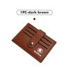 Car Carbon Fiber RFID Card Holder Card Case Wallet Storage Accessories For Skoda Fabia 1 2 Octavia a7 RS Superb Rapid Yeti Karoq fsvr64