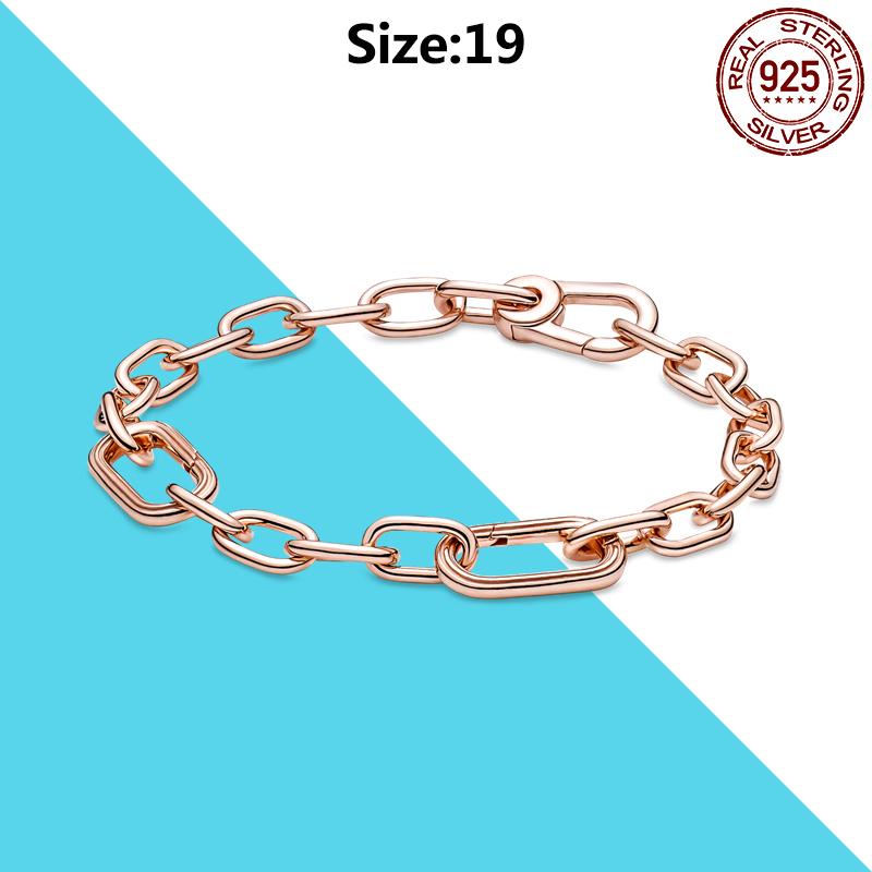 925 Silver Me Series Eye Medallion Pendant Charms for Bracelet Necklace DIY Link Earring Styling Two-ring Connector Jewelry