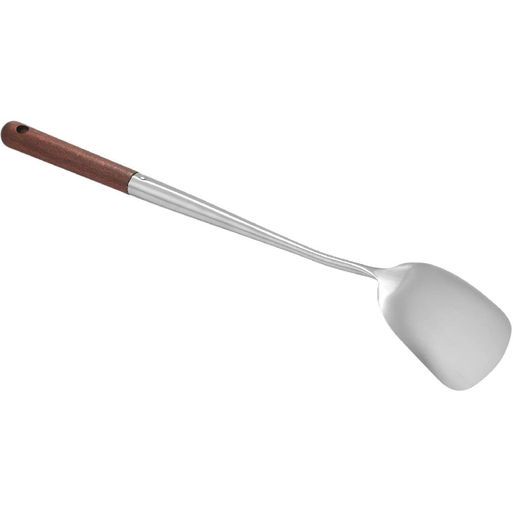 

Misaso Wok Spatula and Ladle Tool Set, 17 Inches Spatula for Wok, Stainless Steel Wok Spatula