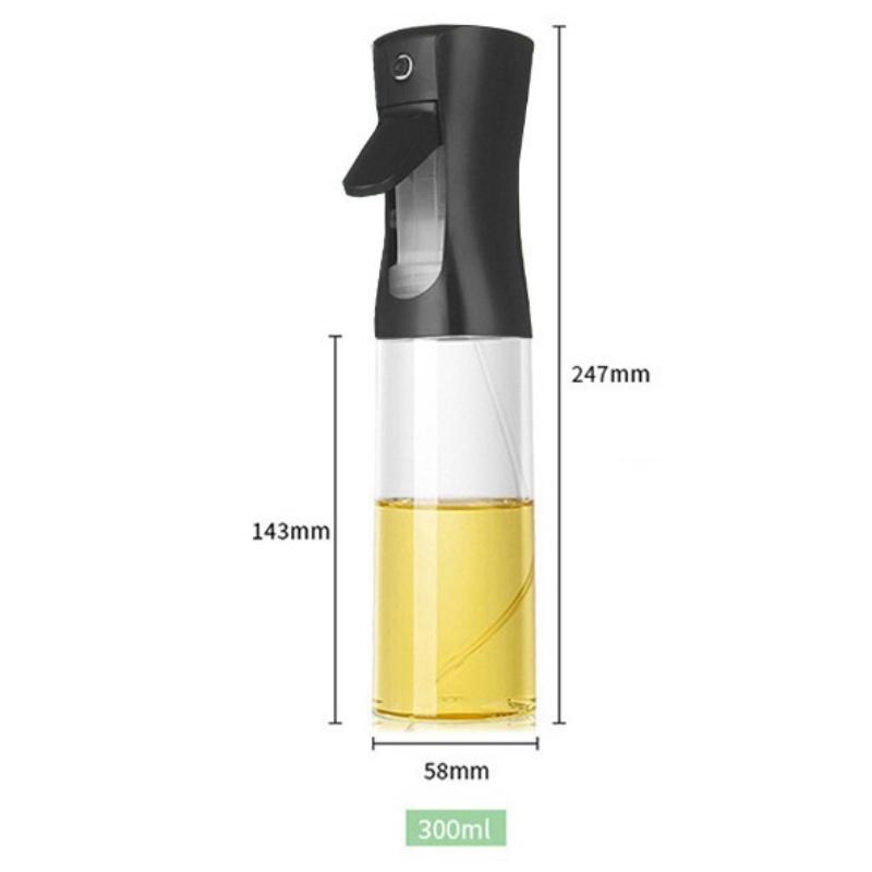 Oil Spray Bottle Kitchen Oil Nebulizer Dispenser Cooking Olive Oil Sprayer for Camping BBQ Baking Vinegar Soy Sauce Containers