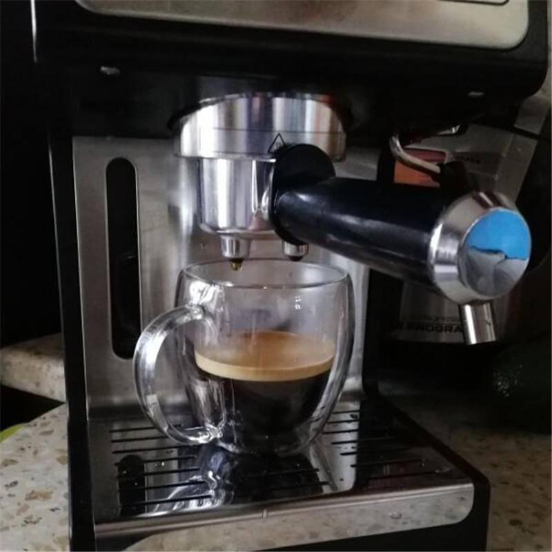 90ml 250ml Two size Double Wall Glass Cup With the Handle Coffee Mugs Kungfu Tea Cup Milk Juice Healthy Drink Mug