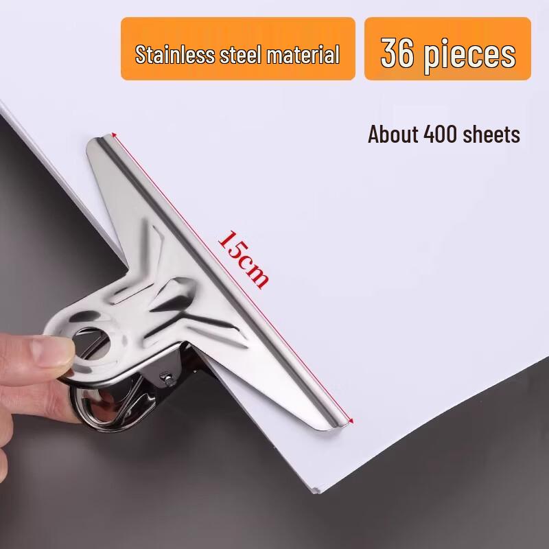 

Miaojiayi 150mm Metal Bulldog Clips