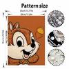 Disney 5D DIY Pearl Painting Kit, Chipmunk & Acorn Home Bedroom Wall Decor Crafts Handmade Gift