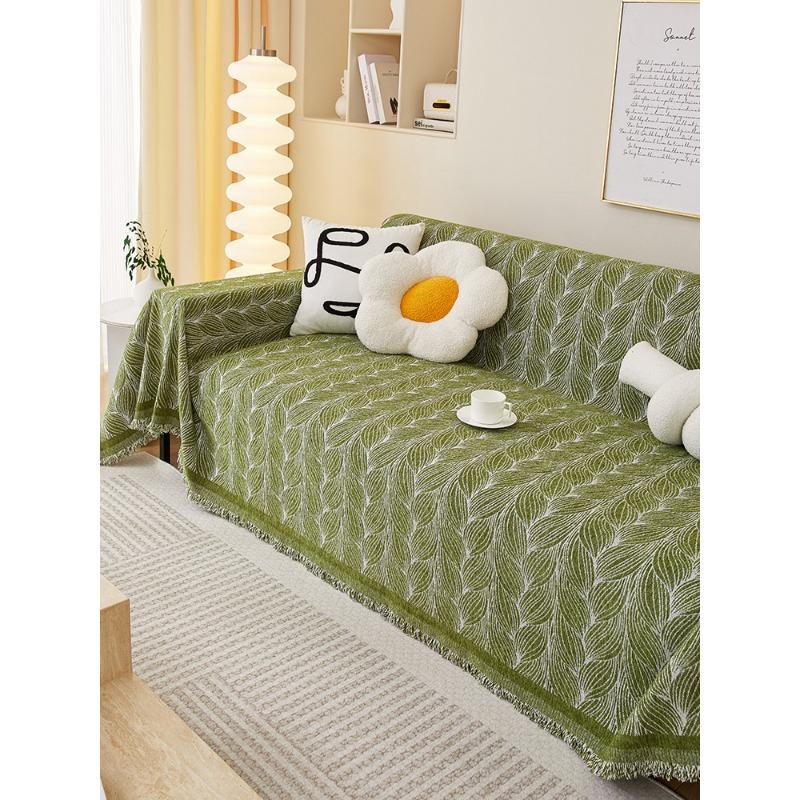 Chenille Sofa Cover Cloth Sofa Towel Universal One Piece Full Cover Sofa Cushion Armrest Cover Blanket for All Seasons