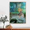 5D Diy Diamond Painting The Princess In The Swamp Full Drill Rhinestones Mosaic Embroidery Handmade Products Home Decor Gift
