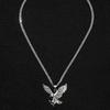 Retro Hip Hop Eagle Wings Pendant Necklace for Men