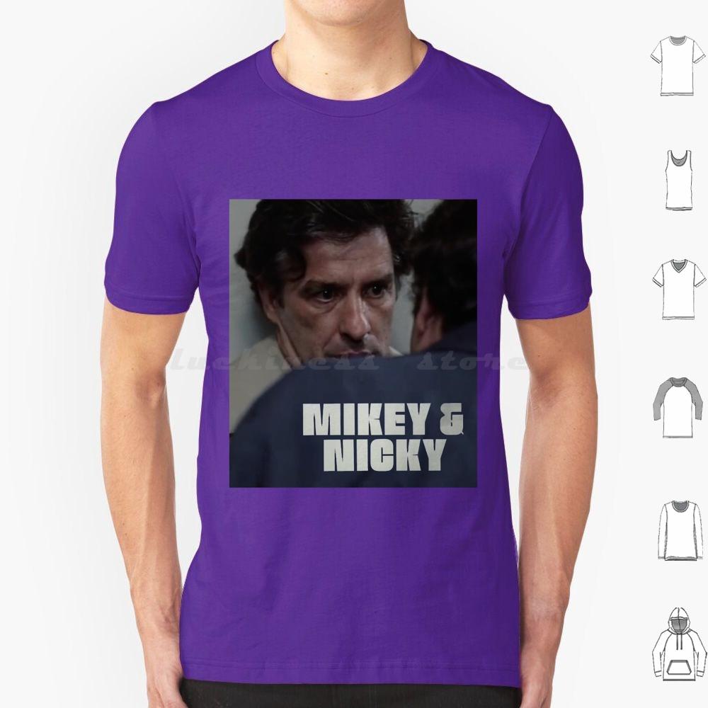 Mikey  Amp  Nicky 1976 T Shirt Cotton Men Women DIY Print Gena Rowlands John Cassavetes A Woman Under The Influence Film