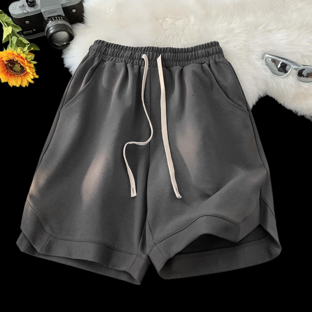 

Мужские повседневные шорты оверсайз для баскетбола 2023 - Универсальная и свободная летняя одежда XL темно-серого