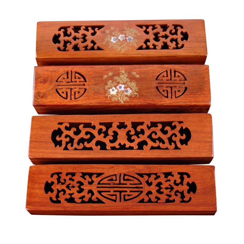 Arzător de tămâie din lemn de trandafir vietnamez și lemn de santal pentru tămâie de agar și tămâie indiană