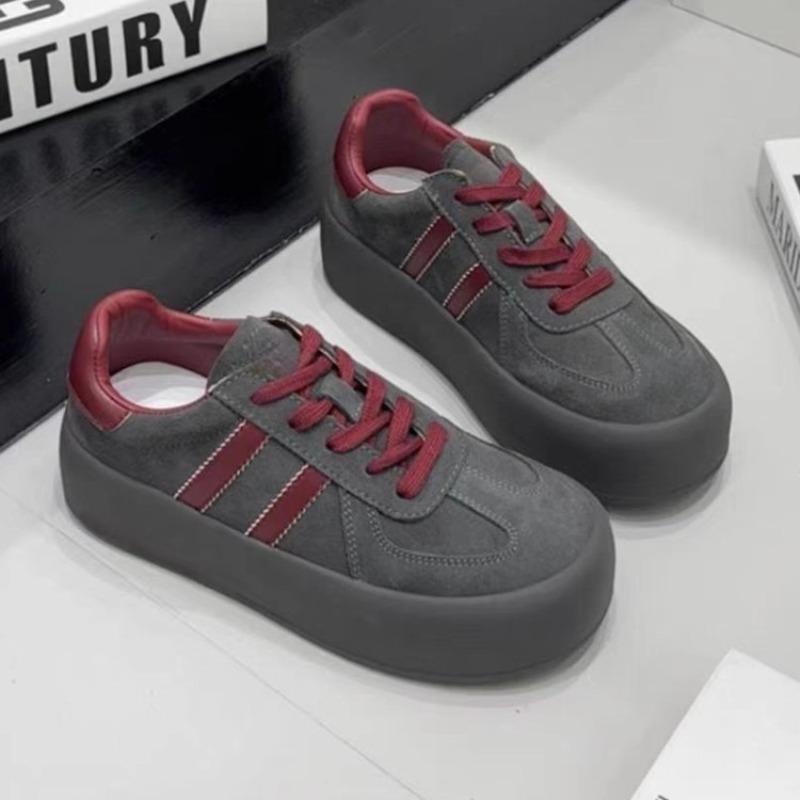 

Модный новый дизайн Модная повседневная обувь Уличные кроссовки на шнуровке для женщин Женская удобная универсальная спортивная обувь Вулканизированная обувь 40 серый