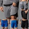 Men's Sports Gym Shorts Quick Dry Breathable Training Running Workout Casual Pants