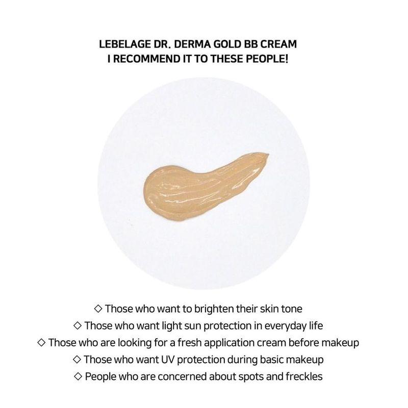 LEBELAGE - Dr. Derma BB Cream - 3 Farben