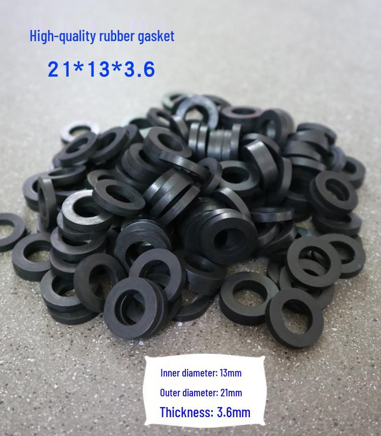 Rubber Gasket Washer for Shower Hose, Seal Ring, Outer Diameter 24mm/19mm, Faucet Flat Washer