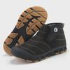 Large Size Outdoor Winter Fashion Boots - Men's & Women's Thickened Velvet Snow & Mountaineering Cotton Shoes.