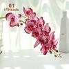 Artificial Butterfly Orchid Flower Bunch Fake Phalaenopsis Wedding Party Decor
