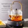 Handmade Heat-Resistant Glass Teapot
