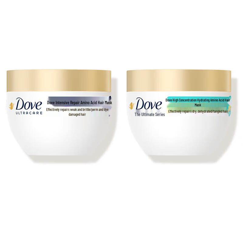Dove Amino Acid Gold Bowl Hair Mask Set