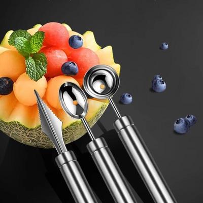 Verktøy for arbeid med frukt og grønnsaker – Vannmelonskjeer og noisette-skjeer