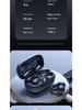 M38 Bluetooth Bone Conduction Earphones - Noise Cancelling, Super Long Battery Life, Wireless Ear Clip, Ideal for Sports.