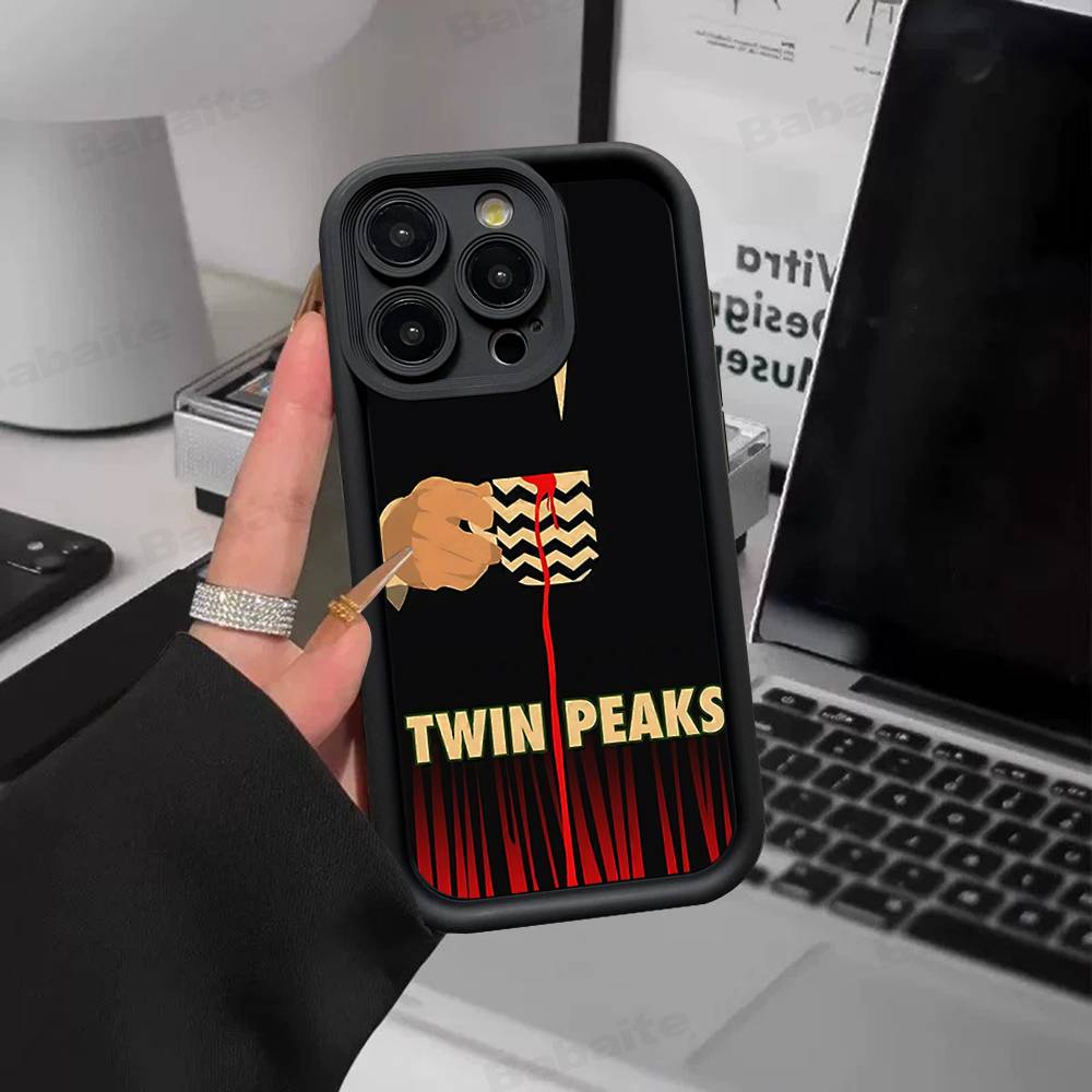Custodia per Telefono TV Twin Peaks Per IPhone 17 16 15 14 13 12 11 Pro Max Plus Mini Copertura Fortunata