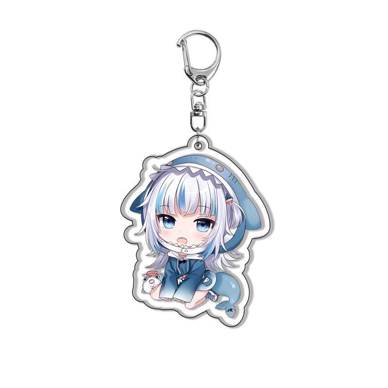 Figurine Anime Hololive Vtuber Cosplay Breloc Acrilic Hoshimachi Suisei Gawr Gura Nanashi Mumei Breloc Fani Decorație Cadouri