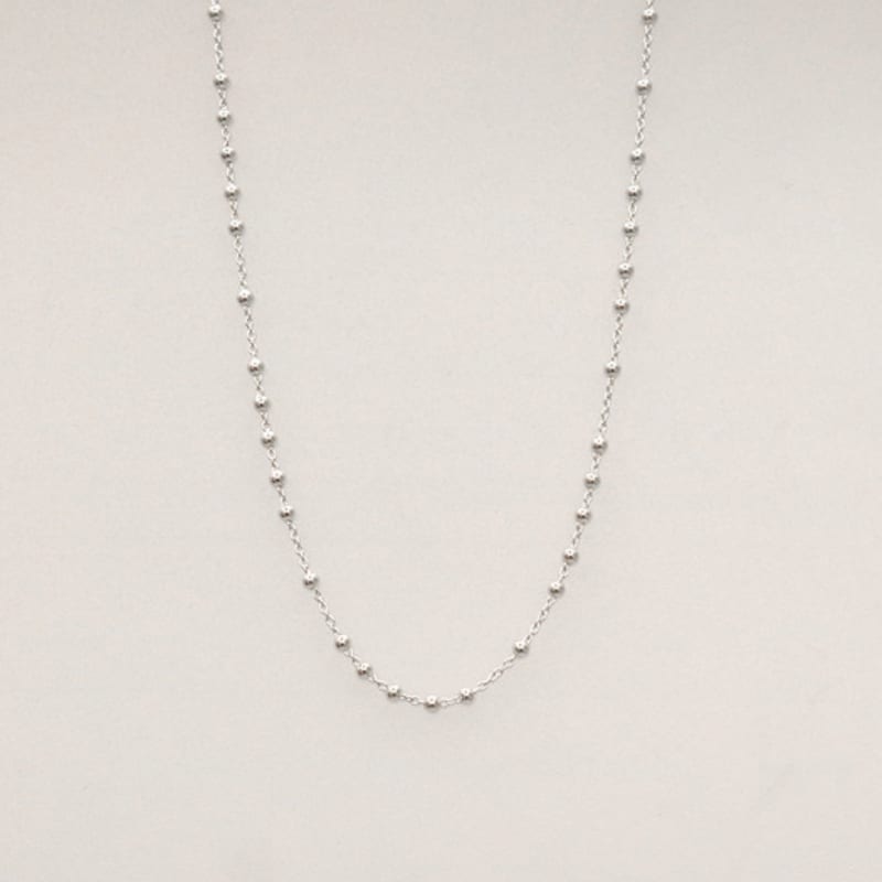 STUDIO LEIGH BALL CHAIN NECKLACE