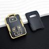 TPU Car Key Cover Case Fob for Chevrolet Suburban Silverado GMC Terrain Yukon Tahoe Sierra Smart Auto Accessories Key Ring