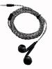 Wired Earphone Extension Cord, 2m In-ear with Round Hole Jack, Universal for Computer & Mobile.