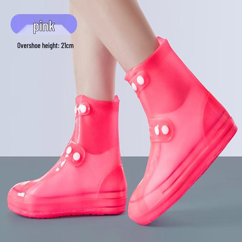 Púlian Thermal High-Top Silicone Rain Shoe Covers