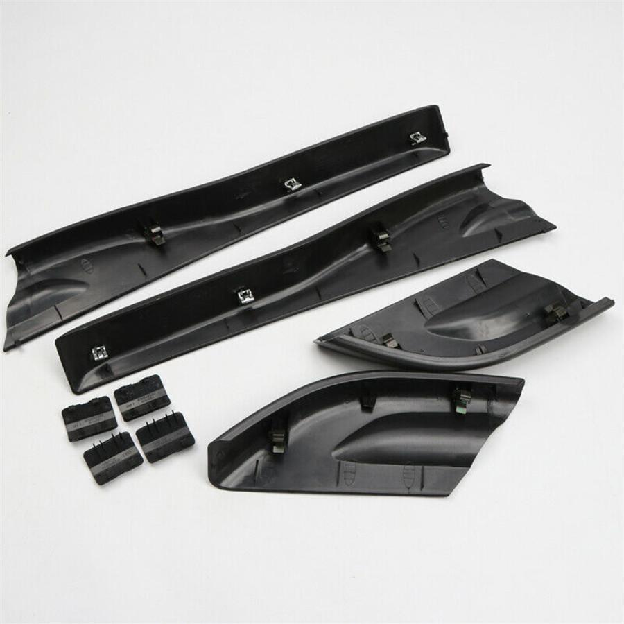 Pour 04-08 Hyundai Tucson ABS 4x Porte-bagages Toit d'Extrémité Rail Couverture
