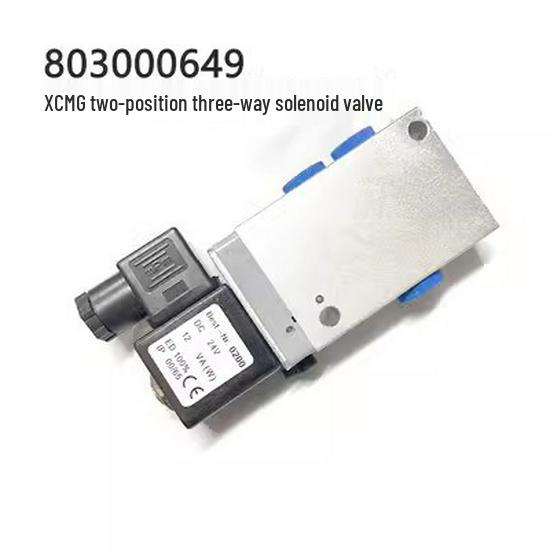Two-Position Three-Way Solenoid Valve for XCMG Crane & SANY PTO