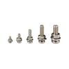 320pcs Stainless Steel Screw and Nut Assortment Kit Rustproof Resistant Snap-in Nuts M2 To M5 Sizes Ideal for DIY