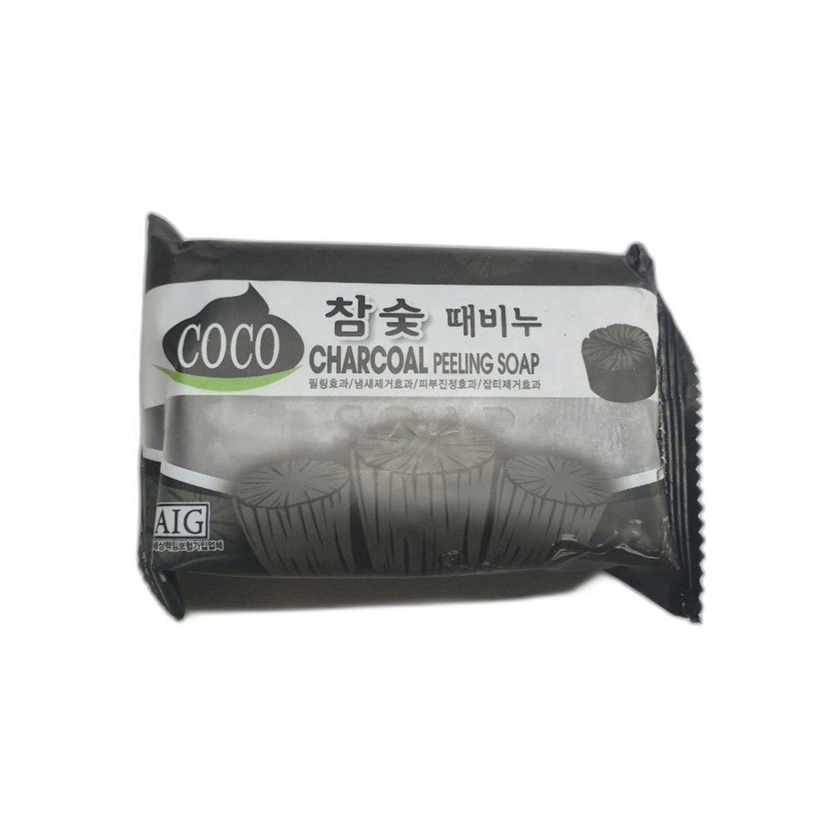 Coco Charcoal Soap Exfoliating Beauty Bath Charcoal Soap [WFJIVG4_251115]